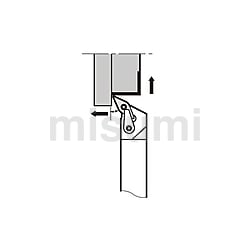 MWLNR2525M08 | M形 外径用TACバイト マルチクランプ式 MWLNR／L