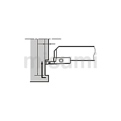 CGWSL2525-W40-L | 外径溝入れ用バイト My-T Gシリーズ CGWS-W-L