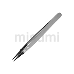 【超お買い得!】 IDEAL-TEK MISUMI(ミスミ) | ケニス | 259CF カーボンピンセット 接着・接合工具