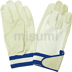 豚本革手袋 マジック式 EX-233（当て付） | 富士グローブ | MISUMI(ミスミ)
