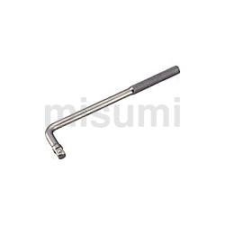 TRUSCO インパクト用ロングヘキサゴンソケット 6mm 差込角12.7