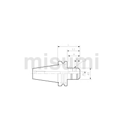 サイドロックドリルホルダBBT/BTシャンク 型式 | 大昭和精機 | MISUMI