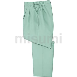 新入荷 42601-039-79 ツータックパンツ（秋冬用/緑・灰・青/股下79cm | 作業服