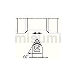 外径・端面・面取り加工用バイト ESSNR／L形 | タンガロイ | MISUMI