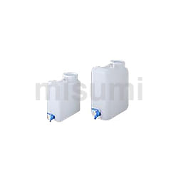 ヘンペイ広口活栓付瓶 容量 10L・20L 本体：HDPE（高密度ポリエチレン）