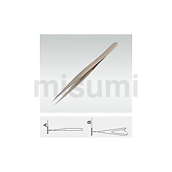 超精密ピンセット DU-5 DUMOSTAR・INOX・TITAN | 東京硝子器械