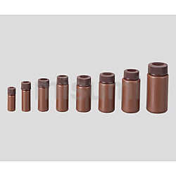 軽量規格瓶（褐色）No.10 100本 61-0150-04【アズワン】 | アズワン
