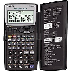 プログラム関数電卓　FX-5800P-N