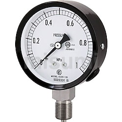 普通形圧力計（B枠立型・φ75） | 長野計器 | MISUMI(ミスミ)