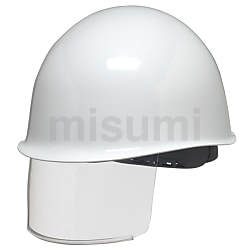 DIC SYA-SVKP コンパクトシールド面付き作業用ヘルメット（通