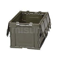 ESCO - 未使用 エスコ 20L 折畳コンテナ OD色蓋付5個 ESCO - エスコ 20L 折畳コンテナ ケース OD色蓋付5個の通販 by