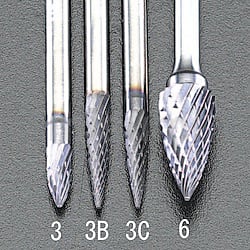 6.0x 13mm ダイヤモンドバー(3mm軸) | エスコ | MISUMI(ミスミ)