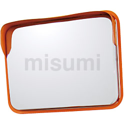 小型カーブミラー（ステンレスタイプ）取付金具付 | アズワン | MISUMI