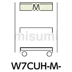 W6CUH-D-IV | ヤマテック スペシャルワゴン W600×D400 H1200移動式 超