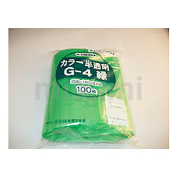 ユニパックカラー半透明 J-4 緑100枚入 | コクゴ | MISUMI(ミスミ)
