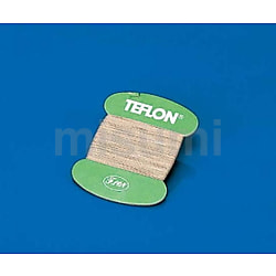 フロン工業 PTFE紐 TFEー30号(茶) 3.0φ*1m F-7002-05 1巻 61