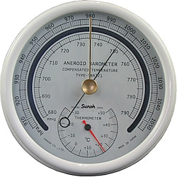 アネロイド気圧計温度計付 7610-20シリーズ | アズワン | MISUMI(ミスミ)