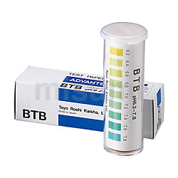 pH試験紙 瓶入りタイプ 測定範囲 pH6.2～7.8