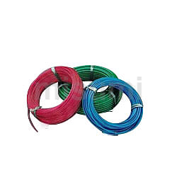 ニッサチェイン 赤コーティングワイヤロープ100m巻 | ニッサチェイン