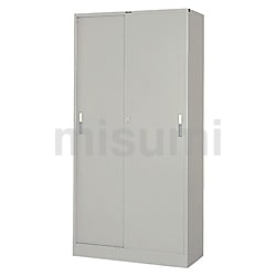 沸騰ブラドン U型壁面書庫（スチール引違い3枚戸タイプ） トラスコ中山 | キャビネット、デスクワゴン