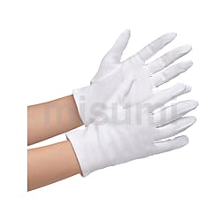 ミドリ安全 品質管理用手袋 綿スムス マチ付 12双入
