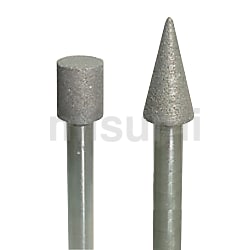 リューター ハイメタルボンド軸付ダイヤモンド砥石（ハンドグラインダー用）