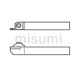 端面溝入れ加工用バイト TungCut CTFVR／L形 | タンガロイ | MISUMI