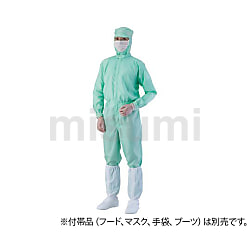 高い品質 異物混入対策フード一体ツナギ服(AS1403 男女兼用) 青 作業服