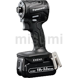 EXENA 充電インパクトドライバー 18V5.0Ah電池セット品