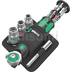 WERA サイクロップラチェット「メタル」セット 1/2 004077 サイクロップラチェット メタル チェンジレバー仕様 | WERA
