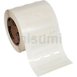 R100X225X1J パンドウイットコーポレーション パンドウイット レーザープリンタ用回転ラベル 白 HD □PANDUIT レーザープリンタ用回転ラベル 白 印字部25.4mmX19.1mm