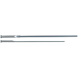 D形エジェクタピン -ハイス鋼SKH51/ツバ厚4mm/ノーマルタイプ,ステップタイプ-