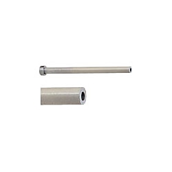 ストレートエジェクタスリーブ -SKD61+窒化/同軸度◎0.06/ツバ厚4mm/軸径指定タイプ-