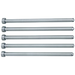 先端加工ストレートセンターピン -ハイス鋼SKH51/軸径(P)0.01㎜指定タイプ-