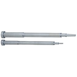 段付2段センターピン -ハイス鋼SKH51/軸径(P)0.01mm指定タイプ-