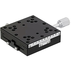 【高精度】Ｘ軸　アリ溝　送りねじ式（リード４．２ｍｍ）　正方形