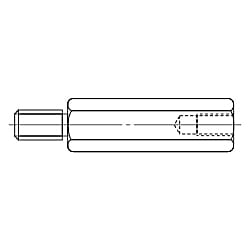 六角支柱－片端おねじ片端めねじ 画像