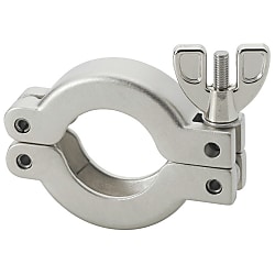 真空配管用継手　クランプ 画像