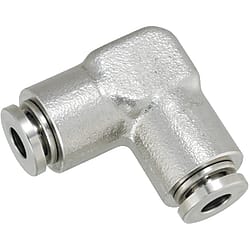 オールステンレス製ワンタッチ継手　ユニオンエルボ