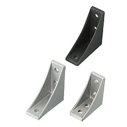 ６シリーズ（溝幅８ｍｍ）－１列溝用－　突起付反転ブラケット　取付穴4個タイプ