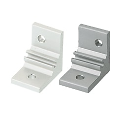 ６シリーズ（溝幅８ｍｍ）－１列溝用－　押出異種サイズフレーム接続ブラケット