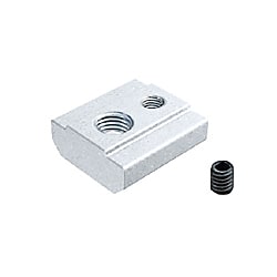 ６シリーズ（溝幅８ｍｍ）用　アルミフレーム用先入れロックナット