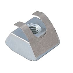 ６シリーズ（溝幅８ｍｍ）用　アルミフレーム用後入れ短めナット