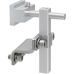 コンベヤ用エンプラレールワークガイド取付金具－オフセットタイプ－