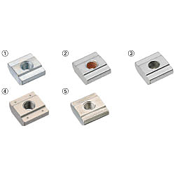 ６シリーズ（溝幅８ｍｍ）用　アルミフレーム用先入れナット 画像