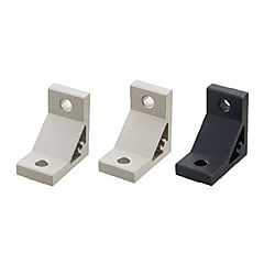 ８シリーズ（溝幅１０ｍｍ）－１列溝用－押出厚型ブラケット（直角加工タイプ）