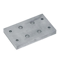 ８シリーズ（溝幅１０ｍｍ）用プレートブラケット