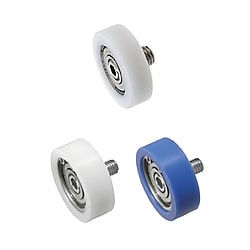 エンプラベアリング フラットタイプ おねじ付 画像