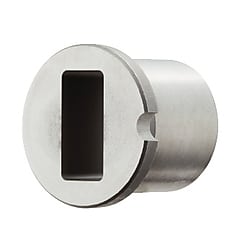 検査治具用ブッシュ　四角形状　ツバ付