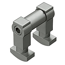 ８－４５シリーズ（溝幅１０ｍｍ）ブラインドジョイント部品　後入れダブルジョイントキット 画像